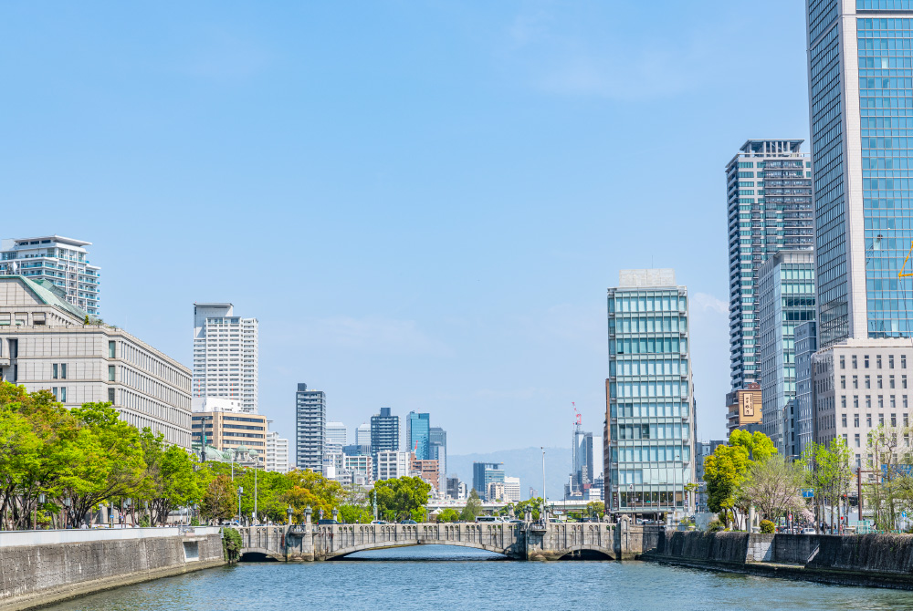 淀屋橋周辺の街並み